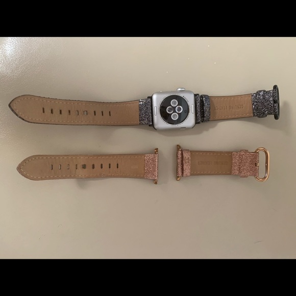 Cellular Watch wristbands for 38mm. Leather. - Picture 2 of 4